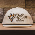 Cream Rope Hat